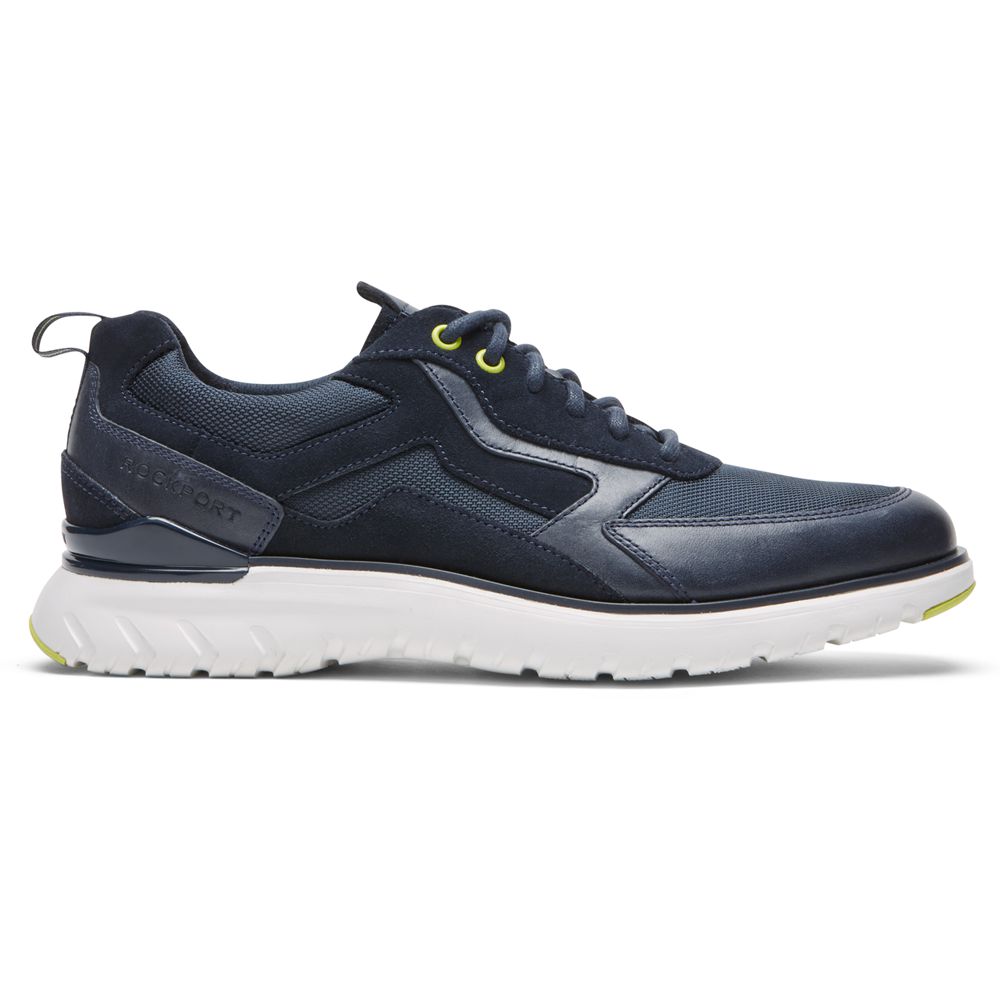 Sneakers Rockport Uomo - Total Motion Sport Mesh Oxford - Blu Marino - YGAMJIR-92